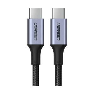Ugreen 90120 USB Type-C Male to Male, 3 Meter, Black Charging & Data Cable # 90120