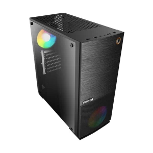 Value Top VT-G650A Mid Tower Black ATX Gaming Desktop Casing with Standard PSU