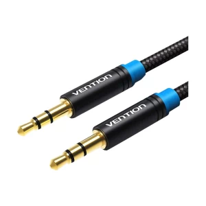 Vention 3.5mm Male to Male Black 1.5 Meter Audio Cable