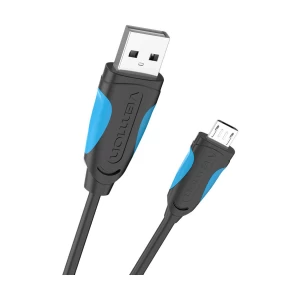 Vention USB Male to Micro USB Male Black 0.25 Meter Charging USB Cable