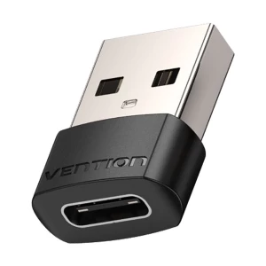 Vention USB Male to Type-C Female Black Converter #CDWB0