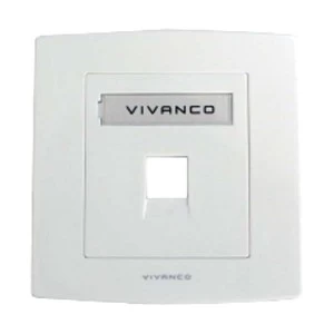 Vivanco Face Plate (Double Port)