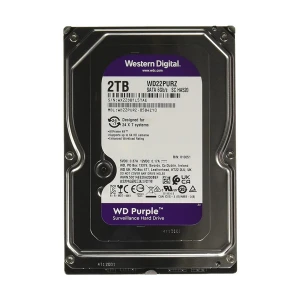 Western Digital Purple 5400RPM 2TB Surveillance HDD #WD22PURZ