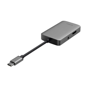 WiWU A513HVP Alpha 5-in-1 Grey USB C Hub