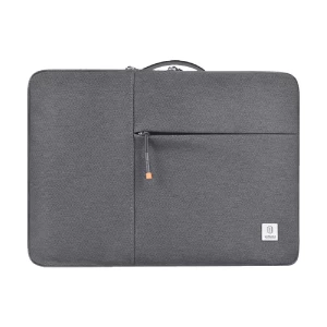 WiWU Alpha Double Layer Gray Sleeve Case for 15.6 inch Laptop