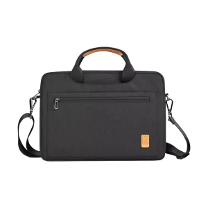 WIWU Pioneer 14 inch Black Laptop Bag with Detachable Shoulder Strap