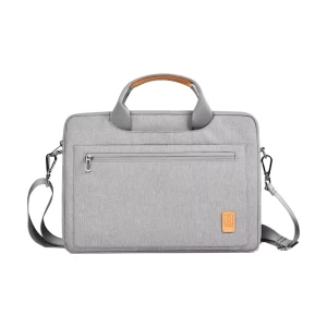 WIWU Pioneer 15.6 inch Gray Laptop Bag with Detachable Shoulder Strap