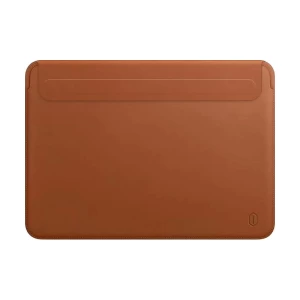 WIWU Skin pro II Ultra Thin PU Leather Brown Protect Sleeve Case for 13.3 inch Laptop