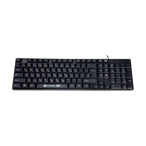 Xtreme KB6109 Black Wired Keyboard with Bangla
