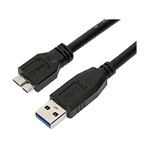 Yuanxin USB Male to Micro USB 0.8 Meter Black Cable # YUX-003
