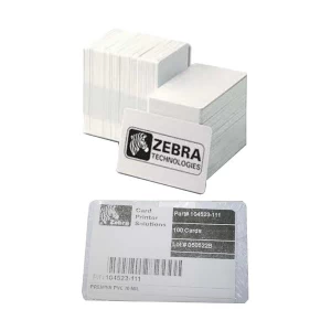 Zebra PVC Card #104523-111