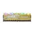 Apacer Panther Rage RGB 8GB DDR4 2666MHz Silver-Golden Gaming Desktop RAM #EK.08G2V.GQM