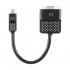 Belkin Mini DisplayPort Male to VGA Female Black Converter # F2CD028BT
