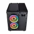 Corsair Crystal Series 280X RGB Micro-ATX Black Mini Tower Desktop Casing