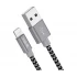 Havit USB Male to Lightning, 1 Meter, Gray Charging & Data Cable #CB728X
