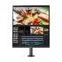 LG 28MQ780-B 28 Inch SDQHD Dual HDMI, DP USB Type-C, USB Type-B, Dual USB, Monitor with Ergo Stand