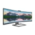 Philips 499P9H1/69 SuperWide 49 Inch 5K UW-DQHD Dual HDMI, DP, USB, USB Type-C Curved Professional Monitor (No Warranty)