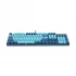 Rapoo V500PRO USB Cyan Blue Backlit Wired Mechanical Gaming Keyboard