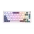 Royal Kludge RK H81 Tri Mode RGB Hot Swap (Blue Switch) White Night Mechanical Gaming Keyboard