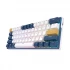 Royal Kludge RK61 Plus RGB Hot Swap (Sky Cyan Switch) Klein Blue Mechanical Gaming Keyboard