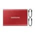 Samsung T7 500GB USB 3.2 Gen 2 Type-C Aura Red Portable External SSD #MU-PC500R