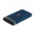 Transcend ESD370C 250GB USB 3.1 Gen 2 Type-C Navy Blue Portable External SSD #TS250GESD370C