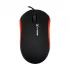 Xtreme M302 Black USB Orange Wired Optical Mouse