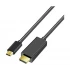 Yuanxin DisplayPort Male to USB Type-C Male, 1.8 Meter, Black Cable # X-3214